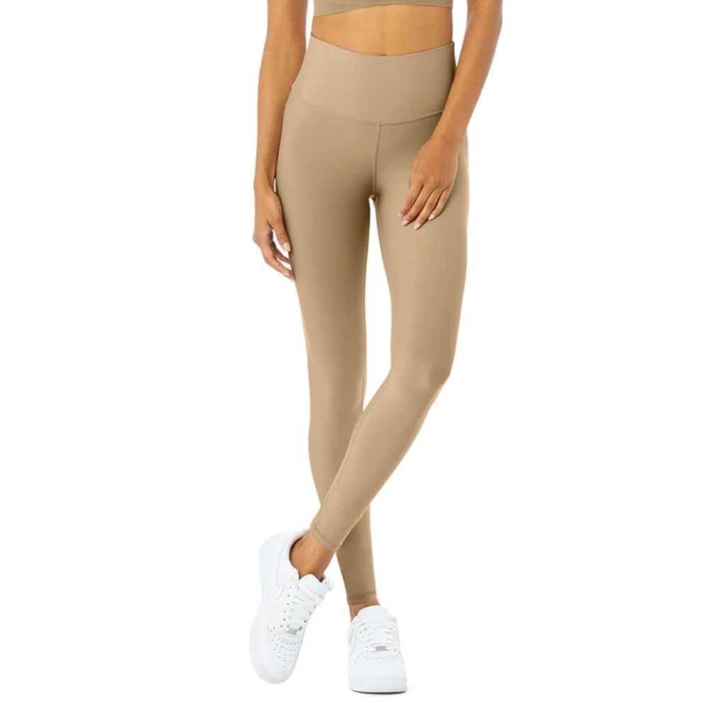 NWT ALO High-Waist Airlift Legging Gravel Size M (Sold Out)